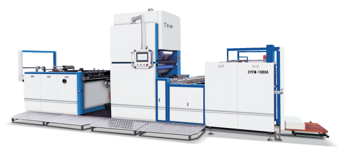 CYFM-1080A 全自動(dòng)OPP覆膜機(jī)(水性/油性膠水及預(yù)涂膠膜）